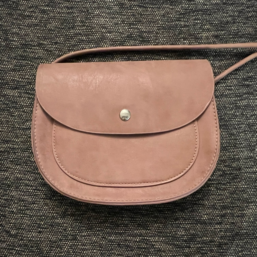 Mauve crossbody purse